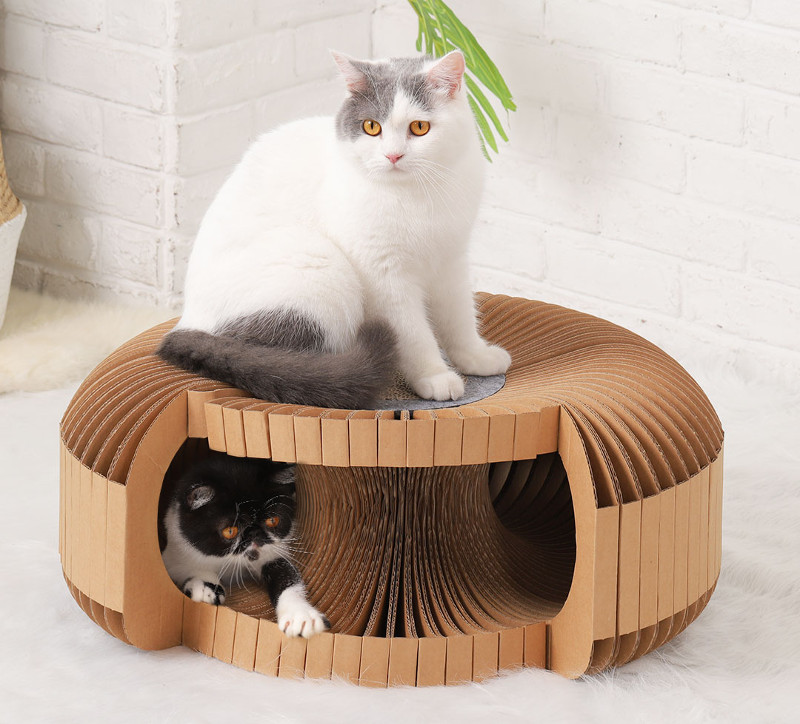 El rascador de carton, lo nuevo para gatos de Xiaomi