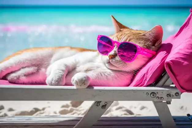 El Sol afecta la piel de tu gato